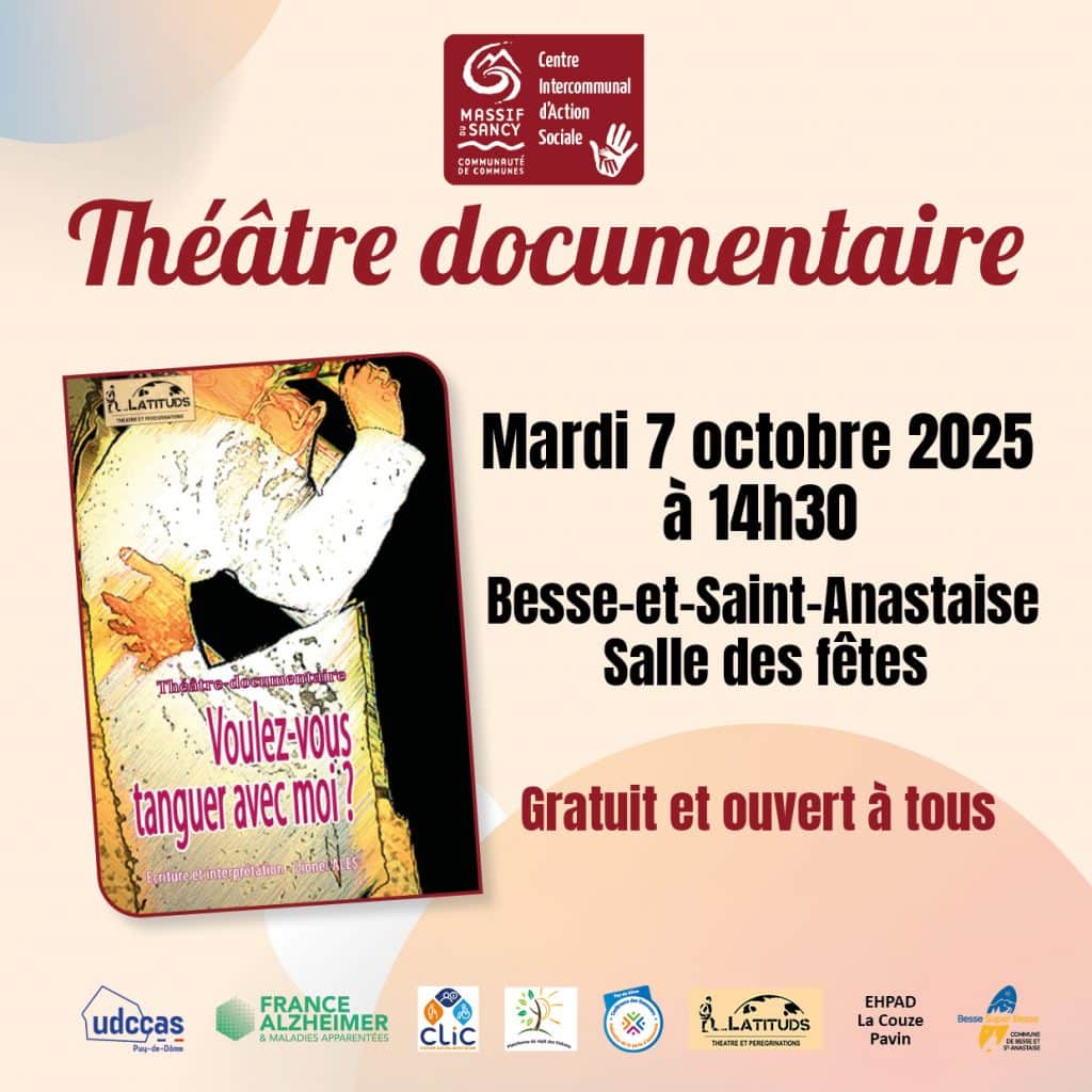 Théâtre documentaire "Voulez-vous tanguer avec moi ?"